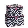 zebra cosmetic bag