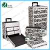 zebra professional rolling makeup case aluminum trolley makeup case