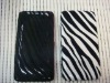 zebra pu travel wallet purse