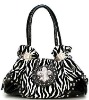 zibra faux leather handbags fashion