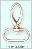 zinc alloy bag spring hook FH-049