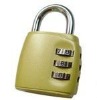 zinc alloy combination padlock