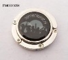 zinc alloy foldable bag hanger black