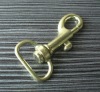 zinc alloy handbag snap hook bronze color