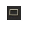 zinc bag square buckle
