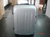 zipper high gloss finish abs shell suitcase