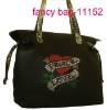 zipper tote canvas bag